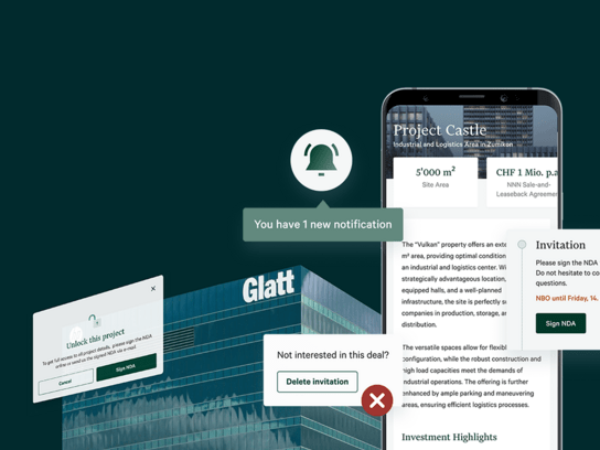 CBRE Immobilien Plattform Applikation CBRE Immobilien Plattform Applikation